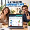 Software Project Tracker | Agile Sprint, Backlog, QA & Risk Dashboard Excel