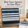 Agency Business Command Center Bundle | Excel CRM, Dashboard & Proposal Kit
