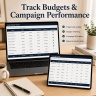 Agency Business Command Center Bundle | Excel CRM, Dashboard & Proposal Kit