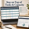 Agency Business Command Center Bundle | Excel CRM, Dashboard & Proposal Kit