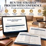 Strategic Planning & Execution Master Toolkit | Excel + 135-Slide PowerPoint