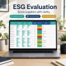 ESG Supplier Risk & Due Diligence Tracker | Excel KPI Dashboard