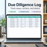 ESG Supplier Risk & Due Diligence Tracker | Excel KPI Dashboard