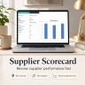 ESG Supplier Risk & Due Diligence Tracker | Excel KPI Dashboard