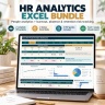 HR Analytics Suite | People Analytics & Burnout Retention Risk Excel Bundle