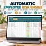 HR Analytics Suite | People Analytics & Burnout Retention Risk Excel Bundle