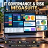 IT Governance & GRC Excel MegaSuite | 10 Systems, 100+ Modules, Risk & Compliance