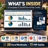 IT Governance & GRC Excel MegaSuite | 10 Systems, 100+ Modules, Risk & Compliance
