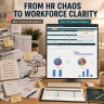 People Analytics & Workforce Dashboard | HR KPI Excel + Google Sheets
