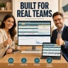 People Analytics & Workforce Dashboard | HR KPI Excel + Google Sheets