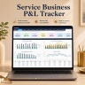 Business Operations Excel Bundle 3-in-1 | P&L, Cashflow, Skills & Capacity