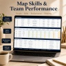 Business Operations Excel Bundle 3-in-1 | P&L, Cashflow, Skills & Capacity