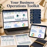 Business Operations Excel Bundle 3-in-1 | P&L, Cashflow, Skills & Capacity