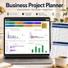 Free Business Project Planner | ROI, Budget, Tasks & Profit Dashboard Excel