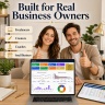 Free Business Project Planner | ROI, Budget, Tasks & Profit Dashboard Excel