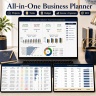 Free Business Project Planner | ROI, Budget, Tasks & Profit Dashboard Excel