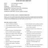 Job Description Template