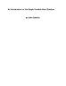An Introduction to the New Calculus - Page 1