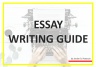 Essay Writing Guide
