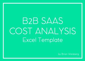 B2B SaaS Acquisition Cost Excel Model Template