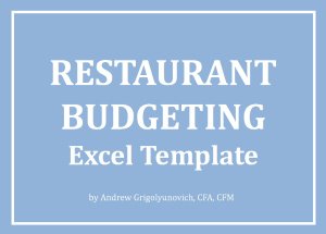 Restaurant Budgeting Excel Template