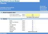 Start Up Restaurant Financial Model Template