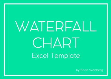 Waterfall Chart Excel Template
