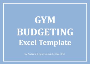 Gym Budgeting Excel Template