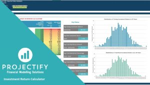 Investment Return Monte Carlo Simulation Excel Model Template