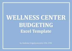 Wellness Center Excel Budget Template