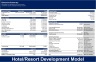 Real Estate - Hotel/Resort Development Excel Model Template