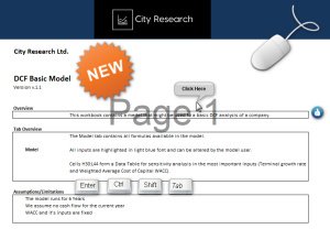 Simple Discounted Cashflow (DCF) Excel Model Template