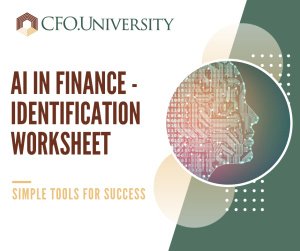 AI (Artificial Intelligence) in Finance - Identification Worksheet