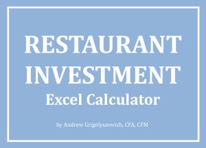 Restaurant Investment Excel Calculator
