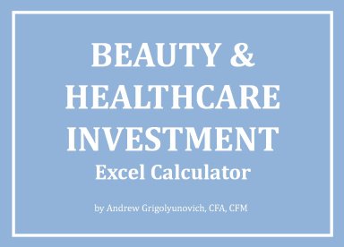 Beauty & Healthcare Investment Excel Calculator