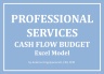Professional Services - Cash Flow Budget Excel Model