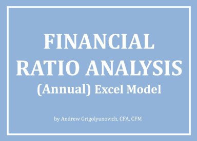 Financial Ratio Analysis (Annual) Excel Model