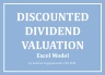 Discounted Dividend Valuation Excel Model Template