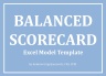 Balanced Scorecard Excel Model Template