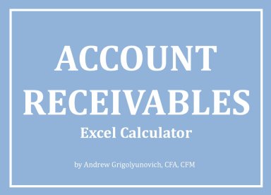 Accounts Receivable Analysis Excel Calculator