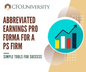 Abbreviated Earnings Pro Forma for a PS Firm