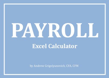 Payroll Excel Calculator Template