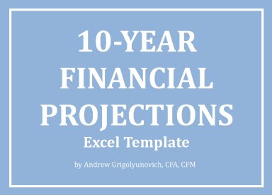 10-Year Financial Projections Excel Model
