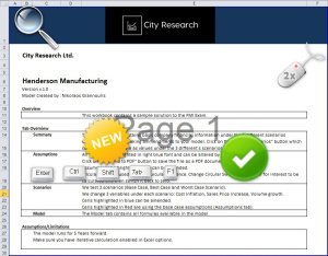 3 Statement Financial Model For AFM Exam Solution, Financial Modeling Institute (FMI)