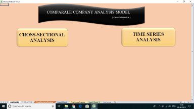Comparable Company Analysis (CCAs) Excel Model