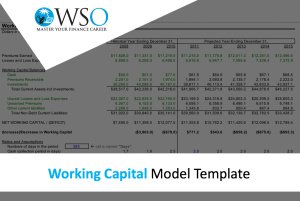 Working Capital - Excel Model Template