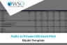 Public To Private LBO - Excel Model Template