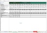 Acquisition Schedule - Excel Model Template