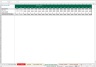 Acquisition Schedule - Excel Model Template