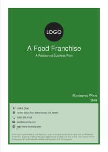 Food Franchise Business Plan